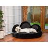 Cama Para Perro Lapa Exclusive Talla L: 75x75x38 Negro