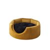 Caseta Y Cama Para Perro 2en1 Con Almohada Turtle R1 59x59x48 Amarillo