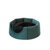 Caseta Y Cama Para Perro 2en1 Con Almohada Turtle R1 59x59x48 Verde