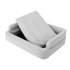 Cama Para Perros Paradise Talla Xl: 96x62 Gris Claro