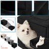 Caseta / Cama Para Perro 2 En 1 Butterfly Megan R1 50x50 Negro