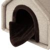 Cama / Caseta Para Perro Diamond Megan Talla R3 60x50x52 Beige