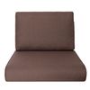 Cojines Nel Para Sofá O Sillones De Jardín En Ratán, R1 50x50 Marron