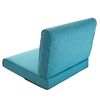 Cojines Nel Para Sofá O Sillones De Jardín En Ratán, R1 50x50 Azul