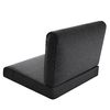 Cojines Nel Para Sofá O Sillones De Jardín En Ratán, R2 60x60 Negro