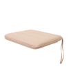 Cojín Ada Para Silla, Sillón De Jardín, Asiento 43x50x6cm- 1 Pieza Beige