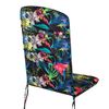 Cojín Antonia Con Reposacabezas Para Silla, Sillón De Jardín 121x50x6 Hojas Colores