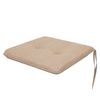 Cojín Reversible Bella Para Silla, Sillón De Jardín 43x50x6cm- 1 Pieza Beige