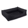 Cama Ortopédica Canasta Para Perro Sofá Cordura Impermeable 100 X 75 Cm Color Negro