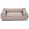 Sofa Mallorca Comfort Cama Para Perro 80x60 Cm Beige/negro