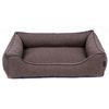 Sofa Mallorca Comfort Cama Para Perro 80x60 Cm Marrón/negro