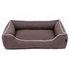 Sofa Mallorca Comfort Cama Para Perro 80x60 Cm Marrón/blanco