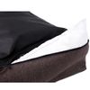 Sofa Mallorca Comfort Cama Para Perro 100x75 Cm Color Marrón/negro