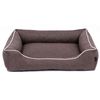 Sofa Mallorca Comfort Cama Para Perro 100x75 Cm Color Marrón/blanco