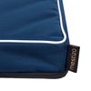 Mestizo Vigo Colchoneta Para Perro Cama Para Perro Antideslizante Tejido De Poliéster Cordura Impermeable (80x60x5cm) Azul Marino/blanco