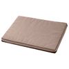 Colchón Leon Standard Para Perro Y Gato Funda Lavable 80x60x5cm Color Beige/negro