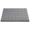 Colchón Desfundable Para Perros Gatos Mascotas Color Gris/blanco 80x60x5