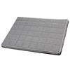 Colchón Desfundable Para Perros Gatos Mascotas Color Gris/blanco 80x60x5