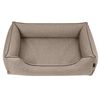 Cama Para Perros Cesta Para Perros Mestizo Mallorca Standard 80x60 Cm Color Beige/negro