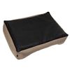 Cama Para Perros Twinfoam Sofá De Tela Tapizada Mestizo Mallorca 100x75 Cm Color Con Negro