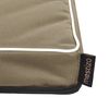 Mestizo Vigo Standard Colchoneta Para Perro Cama Para Perro Colchoneta Sofá Para Mascotas Fondo Antideslizante Tejido De Poliéster Cordura Impermeable (beige/blanco, 65x50x5cm)