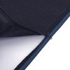 Mestizo Vigo Standard Cama Colchón Para Perro Y Gato, Funda Extraible, Lavable (65x50 Cm, Azul Marino Con Borde Negro) Mv-5-nav-b-s