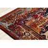 Alfombra Keshan Franjas, Ornamento Oriental 2886/53588 Burdeos  250x340 Cm