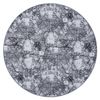 Alfombra Concrete Circulo Hormigón Gris Circulo 133 Cm