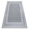 Alfombra Gloss Moderno  2813 27 Elegante, Marco,  Griego Gris 180x270 Cm