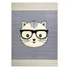 Alfombra Bcf Flash Cat 3999 - Gato Gris 140x190 Cm