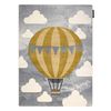 Alfombra Petit Baloon Globo, Nubes Gris 140x190 Cm