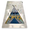 Alfombra Petit Tipi Gris 140x190 Cm