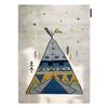 Alfombra Petit Tipi Gris 140x190 Cm