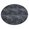 Alfombra Stone Circulo Roca Gris Circulo 100 Cm