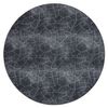 Alfombra Stone Circulo Roca Gris Circulo 100 Cm