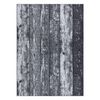 Moqueta Antideslizante Wood Madera Tablero Gris 150x200 Cm