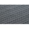 Alfombra Casa Eco Sisal Boho  Ojetes 22075 Negro / Gris, Alfombra Reci 172x270 Cm