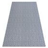 Alfombra Casa Eco Sisal Boho  Diamantes 22084 Azul Oscuro / Crema, Alf 114x170 Cm