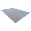 Alfombra Casa Eco Sisal Boho  Diamantes 22084 Azul Oscuro / Crema, Alf 133x190 Cm