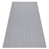 Alfombra Casa Eco Sisal Boho  Diamantes 22084 Antracita / Crema, Alfom 192x290 Cm