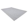 Alfombra Casa Eco Sisal Boho  Diamantes 22084 Antracita / Crema, Alfom 192x290 Cm