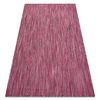 Moderno Fisy Alfombra Sisal 20774 Cuadrícula, Mezcla Rosado 160x220 Cm