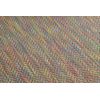 Moderno Fisy Alfombra Sisal 20776 Zigzag, Mezcla Arcoiris De Colores 160x220 Cm