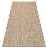 Moderno Fisy Alfombra Sisal 20789 Mezcla Arcoiris De Colores 180x270 Cm