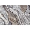 Alfombra Tine 75313c Roca, Piedra - Moderno, Forma Irregular Gris Oscu 195x195 Cm