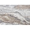 Alfombra Tine 75313b Roca, Piedra - Moderno, Forma Irregular Gris Oscu 195x290 Cm