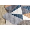 Alfombra Tine 75419a Mosaico - Moderno, Forma Irregular Gris / Amarill 195x290 Cm