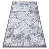 Alfombra Mefe Moderna B401 - Structural Dos Niveles De Vellón Gris Os 280x370 Cm