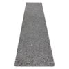 Alfombra, Alfombra De Pasillo Soffi Shaggy 5cm Gris - Para La Cocina,  60x200 Cm