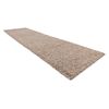 Alfombra, Alfombra De Pasillo Soffi Shaggy 5cm Beige - Para La Cocina, 60x200 Cm